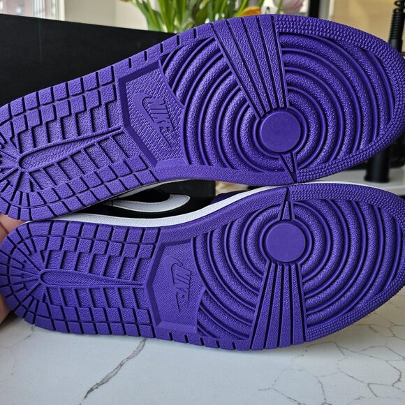 Nike Jordan 1 low court purple - black - Picture 3 of 9